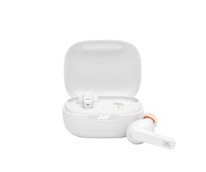 JBL LIVE PRO plus TWS Auriculares inalámbricos e intraaurales con cancelación de ruido adaptativa, hasta 28H de batería, Hey Google y Amazon Alexa, compatible con iOS y Android, blanco
