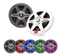 JBL Marine CLUB62 Altavoces coaxiales Marinos 2 vías 6,5 Pulgadas con 75 W RMS y 225 W Pico, sensibilidad 92 dB, 4 ohmios, protección IPx5, woofer Plus One y Tweeter Pei Resistente UV