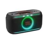 JBL PartyBox On-the-Go 2 - Altavoz portátil Bluetooth para fiestas con micrófono inalámbrico, espectáculo de luz dinámico, 15 horas de reproducción, clasificación IPX4 a prueba de salpicaduras, sonido
