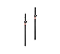 JBL Poste de altavoz de asistencia manual POLE-MA con extremo inferior roscado M20, poste de 38 mm y adaptador de 35 mm