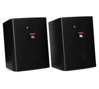 JBL Professional Control 25AV Compact Indoor/Outdoor Background/Foreground Speaker, Black, Sold as Pair