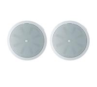 JBL Professional Control 40CS/T - Subwoofer de Techo de Alto Impacto, se Vende por Pares, Color Blanco