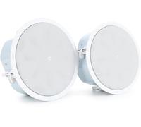 JBLPRO Altavoz Empotrable de Perfil Bajo Control 47LP (2 Unidades) 120° Cobertura Sonido Premium Ideal Restaurantes Tiendas Casinos