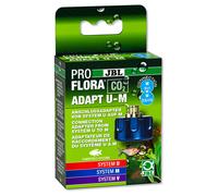 JBL PROFLORA CO2 Adapt U - M, Adaptador CO2 de Botellas Desechables a Botellas Recargables