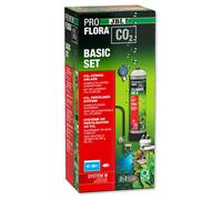 JBL PROFLORA CO2 Basic Set U, Juego Completo de Fertilizantes de CO2 para 40-300 l, con Botella de Almacenamiento de CO2 desechable y Accesorios extensos