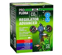 JBL PROFLORA CO2 REGULADOR AVANZADO, válvula de Control de presión para Sistemas de fertilización de CO2, con 2 manómetros