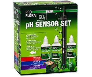 JBL PROFLORA - Juego de sensores de pH de CO2, Juego de electrodos de pH con conexión BNC, Incluyendo líquido de calibración y Otros Accesorios