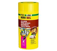 JBL PRONOVO BEL Flakes, alimento Principal para Todos los Peces de Acuario de 8 a 20 cm, Copos de Comida para Peces, Talla M, 1 L