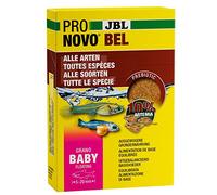 JBL PRONOVO BEL Grano Baby alimento de cría para Peces jóvenes, granulado de alimento para Peces, 3 x 10 ml