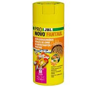 JBL PRONOVO FANTAIL Grano, Alimento básico para velos de China y Otras variedades de cría de Peces Rojos de 8-20 cm, granulados para Peces, dosificador de Clic, Talla M, 250 ml