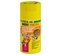 JBL PRONOVO FANTAIL Grano, Alimento básico para velos de China y Otras variedades de cría de Peces Rojos de 8-20 cm, granulados para Peces, dosificador de Clic, Talla M, 100 ml