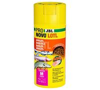 JBL PRONOVO LOTL Grano, alimento Principal para Axolotl de 8-20 cm, gránulos de pienso para Peces, Talla M, 250 ml