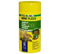 JBL PRONOVO PLECO Wafer, Comprimidos Alimenticios con Parte de Madera para Loricáridos Herbívoros de 15-40 cm, Alimento para Peces, Tamaño XL, 1 L
