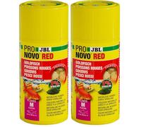 JBL PRONOVO Red Flakes, Comida Principal para Peces de Colores de 8 a 20 cm, Copos de Comida para Peces, Talla M, 100 ml (Paquete de 2)