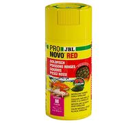JBL PRONOVO Red Grano, alimento Principal para Peces de Colores de 8-20 cm, alimento para Peces gránulos, dosificador de Clic, Talla M, 100 ml