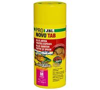 JBL PRONOVO Tab - Alimento para Todos los Peces de Acuario de 1 a 20 cm, Pastillas de alimento para Peces, Talla M, 250 ml