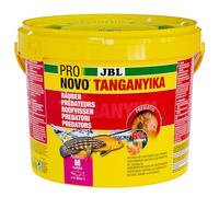 JBL PRONOVO TANGANYIKA Flakes, alimento Principal para Todos los cíclidos de 8-20 cm, Copos de Comida para Peces, Talla M, 5500 ml