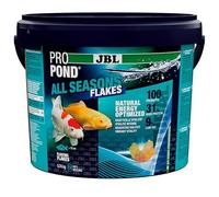 JBL PROPOND All Seasons Flakes 0,74 kg (5,5 L) | Comida para Todo el año Copos para Todos los Peces de Estanque, nutrición Sana y equilibrada, Flotante, a Partir de 10 °C