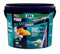 JBL PROPOND All Seasons Sticks 1,0 kg (5,5 L) | Palitos de 4 Estaciones para Todos los Peces de Cuenca | Alimentación Saludable y equilibrada | Flotantes | a Partir de 10 °C