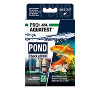 JBL Prueba rápida de Agua de Estanque PondCheck para 50 mediciones - ProAquaTest