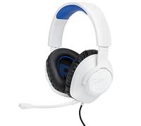 JBL Quantum 100P Console - Auriculares para Juegos para PlayStation (Blanco)