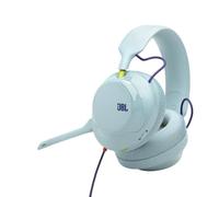 JBL Quantum 120, Auriculares Circumaurales con Cable para Gaming, Hielo | Multiplataforma, Ligero y Cómodo, Micrófono Desmontable con Cancelación de Ruido, Sonido Espacial JBL Quantum, QuantumENGINE