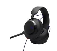 JBL Quantum 120, Auriculares Circumaurales con Cable para Gaming, Negro | Multiplataforma, Ligero y Cómodo, Micrófono Desmontable con Cancelación de Ruido, Sonido Espacial JBL Quantum, QuantumENGINE