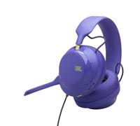 JBL Quantum 120, Auriculares Circumaurales con Cable para Gaming, Violeta | Multiplataforma, Ligero y Cómodo, Micrófono Desmontable con Cancelación de Ruido, Sonido Espacial JBL Quantum, QuantumENGINE