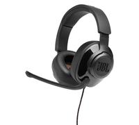 Auriculares gaming - JBL Quantum 200, Diadema, Multiplataforma, Jack 3.5mm, Negro