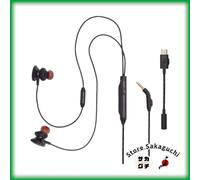 JBL Quantum 50C Auriculares Gaming con Cable USB-C y 3.5mm Hi-Res Negro...