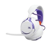 JBL Quantum 650 Auriculares inalámbricos para Gaming, Bluetooth, JBL Quantum Spatial Sound, cancelación de Ruido, USB-C, 45 h de autonomía, Piezas de Repuesto, multiplataforma, Blanco