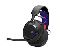 JBL Quantum 650 Draadloze Bluetooth Gaming Headset Met JBL Quantum Ruimtegeluid, Noise Cancelling Microfoon, USB-C-Kabel, 45-uurs batterij, verwisselbare onderdelen en compatibiliteit Met meerdere