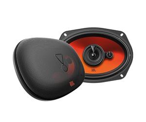 JBL Stage1 GEN2 962M 6x9 in / 15x23 cm Altavoces Ovalados 3 Vías Coche | 91 dB, 4 Ohm, 70 W RMS, 560 W pico, 45 Hz-20 kHz - profundidad de montaje 74,8 mm, hueco 217,9 x 150,9 mm - con rejilla, par