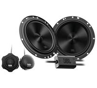 JBL Stage2 GEN2 65CF - 6.5 Inch (165mm) 2-Way Component Car Speakers - 90W RMS - 270W Peak - Separate Tweeters - OEM Fit Audio - with Grilles - Easy Install - Set of 2