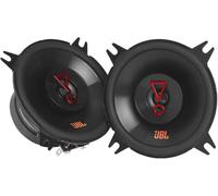 JBL Stage3 427F Altavoces coaxiales 2 vías 4 Pulgadas (10 cm), 30 W RMS / 150 W Pico, Cono Plus One™ de Polipropileno, Tweeter cúpula Pei, 3 Ohm, 90 dB, diseño Delgado, Sonido Claro y Potente