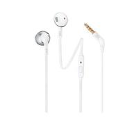JBL T205 Auriculares con Micrófono Jack 3,5 Color Blanco