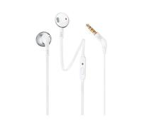 JBL T205 Auriculares con Micrófono Jack 3,5 Color Blanco