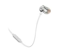 JBL T290 - Auriculares Intraaurales con el Potente Sonido Pure Bass de JBL (Aluminio), Plata