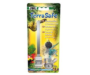 JBL TerraSafe 61516 - Cerradura para terrario (para Todos los Cristales de 3-6 mm de Grosor, Incluye 2 Llaves)