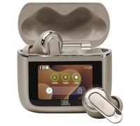 JBL Tour Pro 3, Earbuds inalámbricos True Wireless, estuche de carga inteligente, 40 h de autonomía, Bluetooth, cancelación de ruido adaptativa, JBL Spatial 360 Sound y seguimiento de cabeza, latte