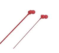 JBL Tune 110 - Auriculares intraaurales Bluetooth con micrófono, rojo