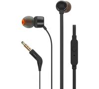 JBL TUNE 160 - Auriculares (Alámbrico, Dentro de oído, Binaural, Intraaural, 20 - 20000 Hz, Negro)