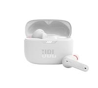 JBL Tune 230 NC TWS Auriculares inalámbricos In Ear True Wireless Bluetooth IPX4 con micrófono incorporado para música, deportes y llamadas, hasta 40h de batería, estuche de carga, blanco