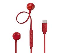 JBL TUNE 305C - Auriculares intrauditivos con cable de alta resolución 96 kHz/24 bits, ecualizador preestablecido, USB tipo C, 12,5 mm, controlador dinámico, tipo abierto, con micrófono integrado