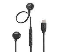 JBL Tune 305C - Auriculares intraurales con Cable, Alta resolución de 96 kHz/24 bits, Ecualizador preestablecido, USB Tipo C, 12,5 mm, Controlador dinámico, Tipo Abierto, con Cable Plano de micrófono