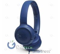 JBL Tune 500 T500 Auriculares Con Filo On-Ear Jack 3.5" Mando Y Micrófono Azul