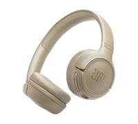 JBL Tune 530 BT, Auriculares supraaurales inálambricos con Bluetooth 6.0, 76 Horas de reproducción con JBL Pure Bass, Plegables, Google Fast Pair, Microsoft Swift Pair, Mocha Mousse