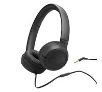 JBL Tune 530 C Auriculares con Cable, Ajuste cómodo, micrófono, Sonido JBL Pure Bass, preajustes de ecualización, conectividad USB-C, diseño Plegable y Cable sin enredos, Blanco