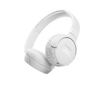 JBL Tune 660 NC Auriculares supraaurales inalámbricos con bluetooth y cancelación de ruido, sonido Pure Bass, hasta 44h de música de música continua, color blanco