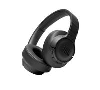 JBL Tune 710 BT Auriculares Over Ear con Bluetooth de diadema, ligeros, con batería de hasta 50 horas y cable extraíble, color negro